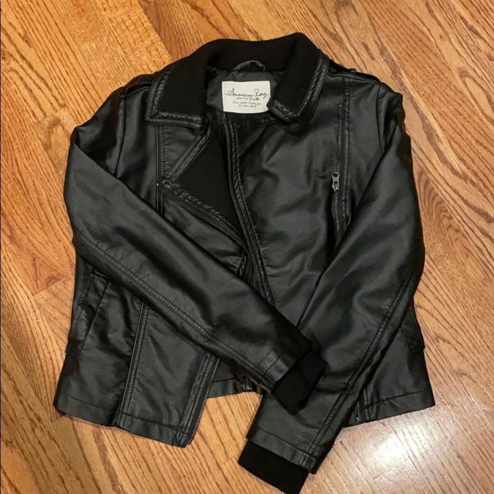 Classic Black Leather Jacket